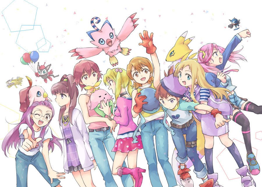 amano_nene_(digimon_xros_wars) appmon digimon digimon_adventure digimon_adventure_02 digimon_frontier digimon_savers digimon_tamers digimon_universe:_appli_monsters digimon_xros_wars digimon_xros_wars:_toki_wo_kakeru_shounen_hunter-tachi dokamon fujieda_yoshino inoue_miyako karan_eri lalamon makino_ruki opossummon orimoto_izumi piyomon poromon renamon sparrowmon suzaki_airu takenouchi_sora