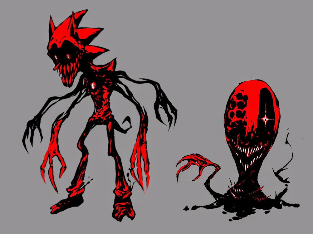 claws colored_teeth extra_arms fatal_error_(sonic_form) fatal_error_(true_form) red_teeth sagore_(artist) sharp_teeth sonic.exe sonic_(series) sonic_the_hedgehog teeth third_eye