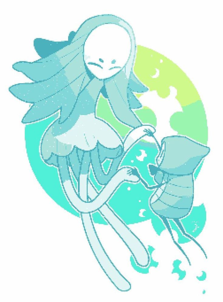 1boy 1girl jellyfish layer monomon_(hollow_knight) quirrel seal tagme tentacles