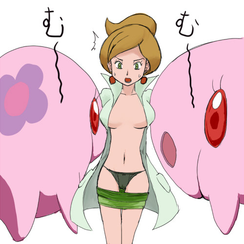 10s 1girl aurea_juniper bad_id bad_pixiv_id female_focus gen_5_pokemon green_panties lowres macchi_(macchi) munna nintendo panties pokemon pokemon_(creature) pokemon_bw solo underwear