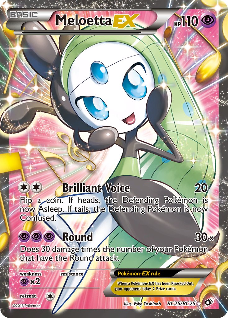 artist_name beamed_eighth_notes blue_eyes character_name copyright_name eighth_note english_text full_body gen_5_pokemon hand_on_own_face legendary_pokemon meloetta meloetta_(aria) musical_note mythical_pokemon nintendo no_humans official_art pokemon pokemon_(creature) pokemon_card pokemon_focus pokemon_tcg sixteenth_note solo third-party_source trading_card treble_clef yoshinob_eske