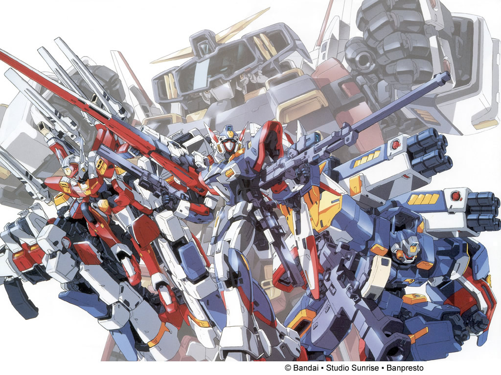 banpresto gun mecha no_humans r-1 r-2_powered r-3_powered robot srx super_robot_wars weapon