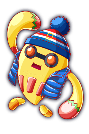 adapted_costume alternate_costume arm_over_head arm_up blue_collar blue_pom_poms blue_vest cel_shading collar collared_vest crash_fever electropod floating_arms floating_feet game_cg hat horizontal-striped_hat lowres multicolored_hat no_humans number_print numbered o-ring official_alternate_costume official_art open_mouth orange_eyes outline padded_vest pom_pom_(clothes) radio_antenna rectangle rectangle_print red_outline robot saturated solo square square_print tachi-e vest zipper_pull_tab