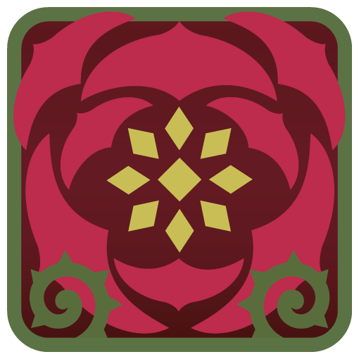 digimon digimon_universe:_appli_monsters icon_(computing) no_humans prism rosemon symbol thorns tiferet