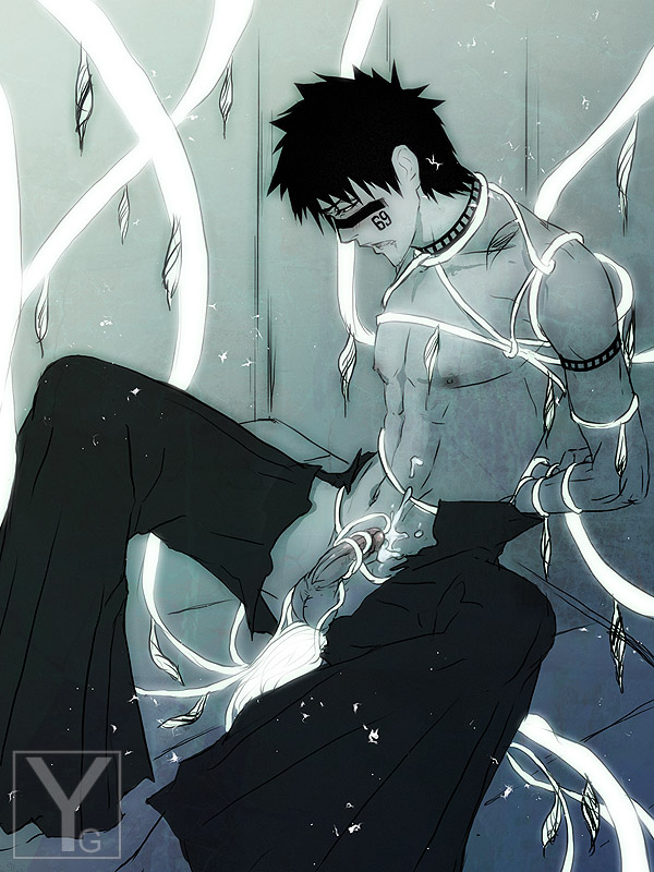 anal bleach cum cum_in_pussy cum_on_self ejaculating_while_penetrated ejaculation flower hisagi_shuuhei male_focus male_penetrated multiple_insertions object_insertion penis plant rape solo tentacle_sex tentacles tentacles_on_male tied torn_clothes uncensored urethral_insertion yanagoya yaoi