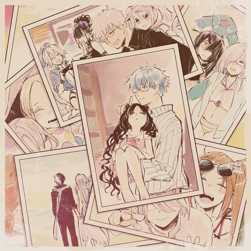 3boys 6+girls abigail_williams_(fate) abigail_williams_(swimsuit_foreigner)_(fate) abigail_williams_(swimsuit_foreigner)_(third_ascension)_(fate) archer_(fate) archer_(summer_casual)_(fate) babydoll barefoot bikini black_hair black_jacket black_one-piece_swimsuit black_pants blue_bow blue_hair blue_one-piece_swimsuit blush border bow brown_hair brynhild_(fate) brynhild_(swimsuit_berserker)_(fate) brynhild_(swimsuit_berserker)_(first_ascension)_(fate) brynhild_(fate) brynhild_(swimsuit_berserker)_(fate) brynhild_(swimsuit_berserker)_(first_ascension)_(fate) carrying carrying_person character_hair_ornament closed_eyes closed_mouth collared_shirt commentary controller covering_own_mouth double_bun eyewear_on_headwear facing_away facing_viewer fanged_bangs fate/grand_order fate_(series) finger_to_mouth game_controller glasses green_hat grey_border hair_between_eyes hair_bow hair_bun hair_ornament hair_over_one_eye hair_up hat holding holding_controller holding_game_controller holding_hands illyasviel_von_einzbern illyasviel_von_einzbern_(swimsuit_archer) illyasviel_von_einzbern_(swimsuit_archer)_(second_ascension) jacket laughing long_sleeves looking_at_viewer lower_teeth_only mash_kyrielight mash_kyrielight_(swimsuit_of_perpetual_summer_ver.02) multicolored_hair multiple_boys multiple_girls murasaki_shikibu_(swimsuit_rider)_(first_ascension)_(fate) nobicco one-piece_swimsuit one_eye_covered open_clothes open_jacket open_mouth pants parted_bangs parted_lips photo_(object) piggyback pink_babydoll pink_eyes pink_hair pink_hat pink_ribbon prince_of_lan_ling_(eastern_socialite_attire)_(fate) prince_of_lan_ling_(fate) princess_carry rainbow_bikini ribbon shirt short_hair shushing sigurd_(fate) sigurd_(memories_with_my_lover)_(fate) sleeping smile striped_bikini striped_clothes striped_wristband sunglasses swimsuit teeth tomoe_gozen_(fate) tomoe_gozen_(swimsuit_saber)_(fate) tomoe_gozen_(swimsuit_saber)_(first_ascension)_(fate) turtleneck turtleneck_one-piece_swimsuit twintails two-tone_hair two-tone_swimsuit v visor_cap w white_hair white_one-piece_swimsuit white_shirt wristband xu_fu_(fate) xu_fu_(first_ascension)_(fate) yu_mei-ren_(fate) yu_mei-ren_(swimsuit_lancer)_(fate)