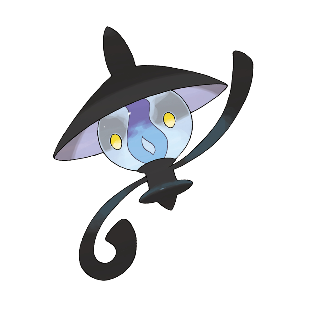 arm_up artist_request fire full_body gen_5_pokemon lampent nintendo no_humans official_art pokemon pokemon_(creature) pokemon_bw pokemon_focus purple_fire simple_background solo third-party_source white_background yellow_eyes