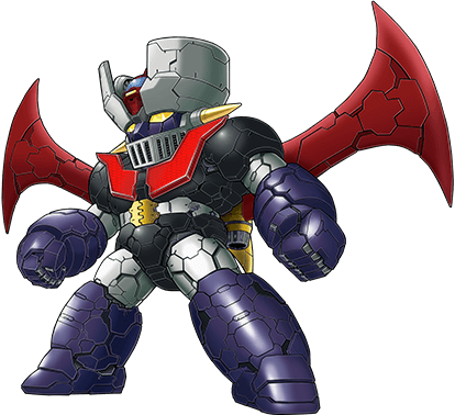 chibi clenched_hands looking_ahead lowres mazinger_(series) mazinger_z mazinger_z:_infinity mazinger_z_(mecha) mecha mechanical_wings no_humans official_art pilder robot standing super_robot super_robot_wars super_robot_wars_t transparent_background wings yellow_eyes