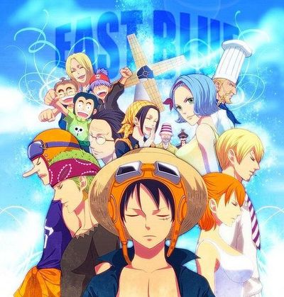 4girls 6+boys baratie black_hair blonde_hair brown_hair conomi_islands east_blue facial_hair genzo_(one_piece) glasses goggles goggles_on_head green_hair hat helmet kaya_(one_piece) koushirou_(one_piece) lowres makino_(one_piece) monkey_d._luffy multiple_boys multiple_girls mustache nami_(one_piece) necktie ninjin_(one_piece) nojiko okurabaakaa one_piece one_piece:_strong_world orange_hair piiman pinwheel purple_hair red-leg_zeff roronoa_zoro sanji_(one_piece) siblings sisters smoking straw_hat striped_clothes striped_headwear striped_neckwear tamanegi_(one_piece) usopp windmill woop_slap