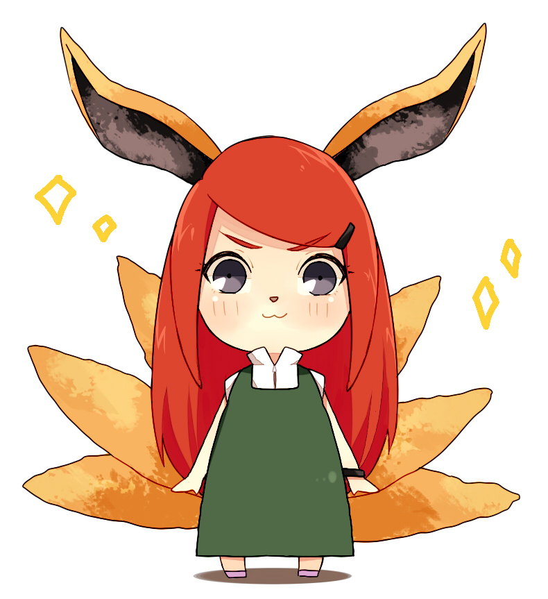 1girl jinchuuriki kurama long_hair naruto_(series) naruto_shippuuden naruto_shippuuden red_hair tagme uzumaki_kushina
