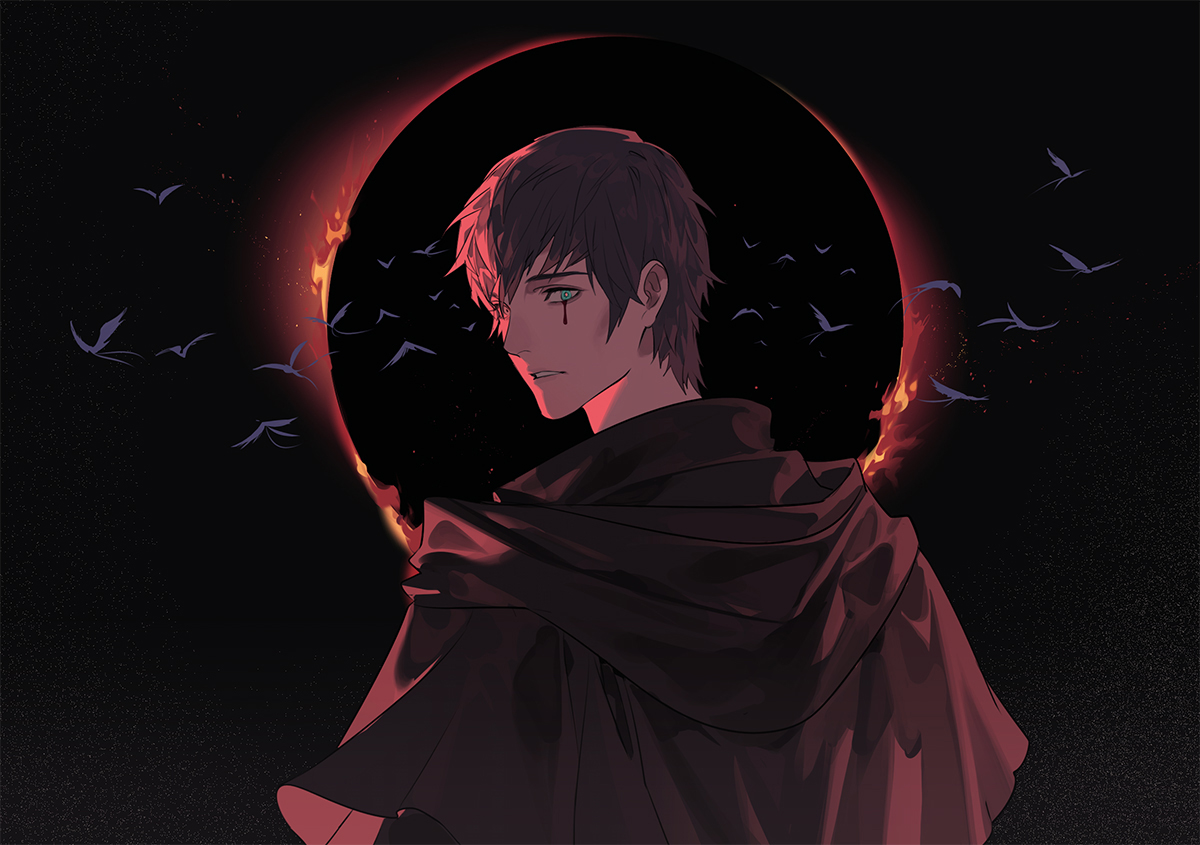 H-handsome...? Ah... Compliments will get you nowhere... Hah...