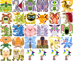 alternate_color arbok arcanine beedrill blastoise butterfree capcom charizard clefable dugtrio fearow gen_1_pokemon golbat golduck icon_(computing) lowres monster_hunter_(series) nidoking nidoqueen ninetales nintendo no_humans parasect parody persian pidgeot pikachu poke_ball pokemon pokemon_(creature) primeape raichu raticate sandslash venomoth venusaur vileplume wigglytuff