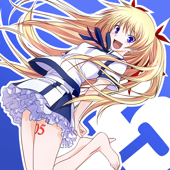 blonde_hair christiane_friedrich countdown maji_de_watashi_ni_koi_shinasai! mole wagi
