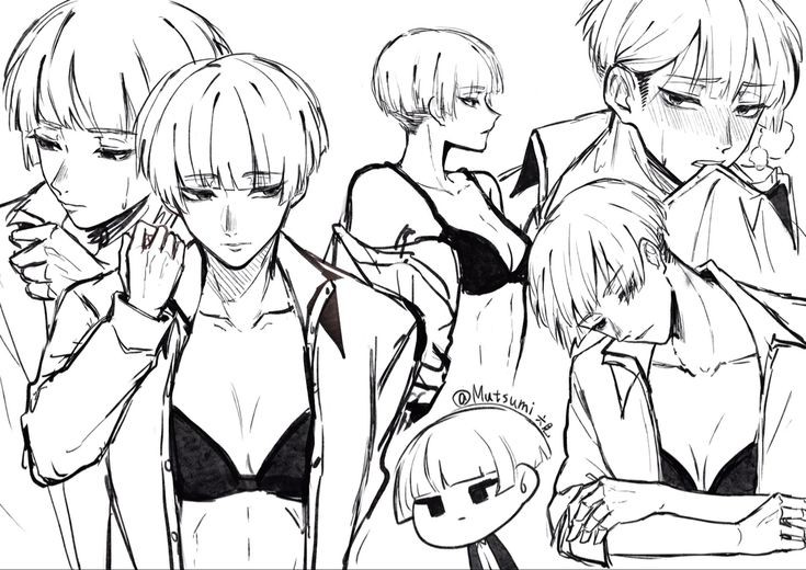 blush bra embarrassed non-web_source shingeki_no_kyojin shirt underwear unworn_clothes unworn_shirt yelena_(shingeki_no_kyojin)