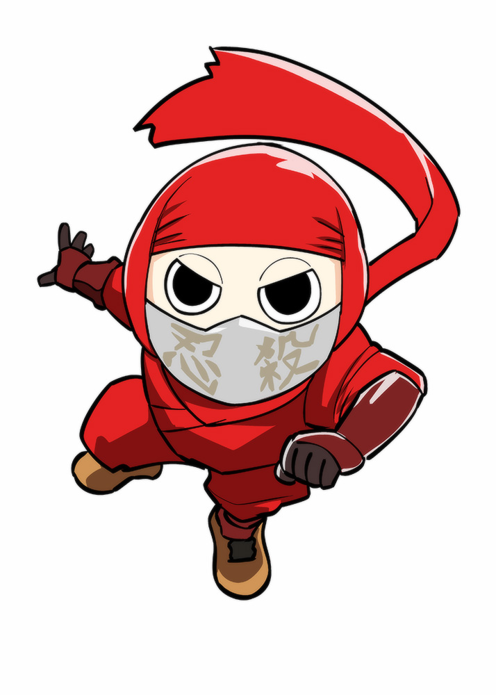 1boy bracer commentary_request crossover fujikido_kenji fuusuke gloves hood mask mouth_mask ninja ninja_slayer ninku parody scarf style_parody ueyama_michirou white_background