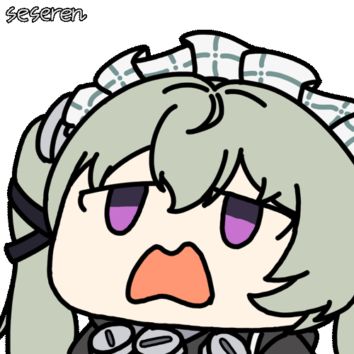 animated animated_gif artist_name chibi corin_wickes frilled_hairband frills hair_between_eyes hairband long_hair looking_at_viewer lowres open_mouth pink_hair purple_eyes seseren surprised twintails zenless_zone_zero