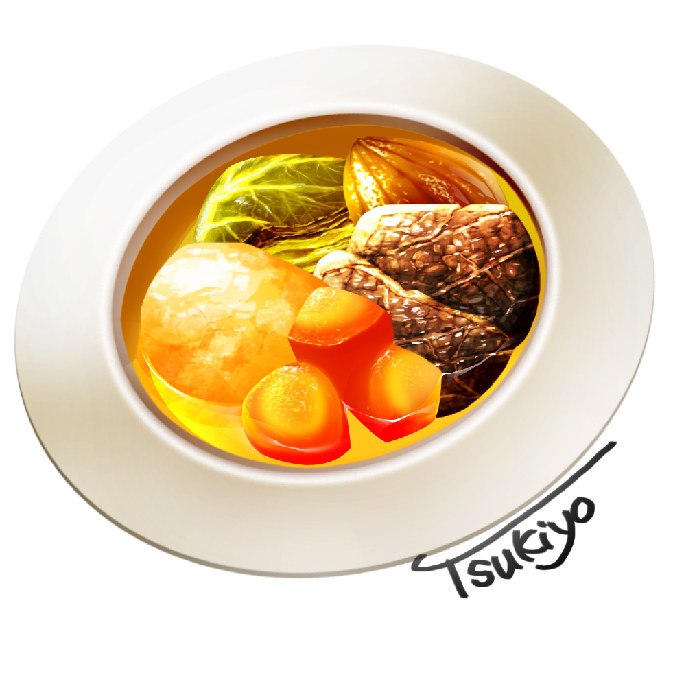 artist_name carrot carrot_slice food food_focus food_request meat no_humans original plate pot-au-feu short208 simple_background soup still_life vegetable white_background