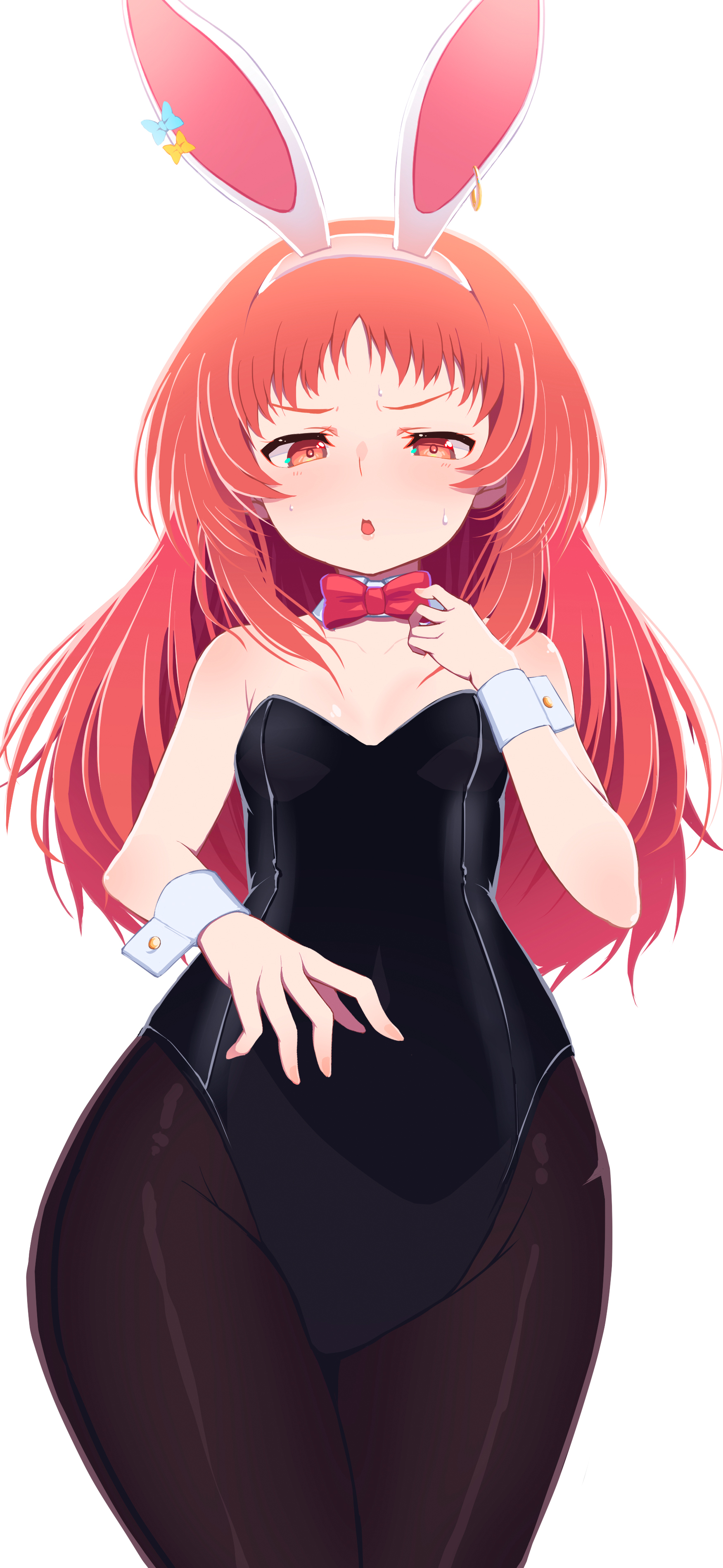 Ai Mie with flushed cheeks and sparkling eyes