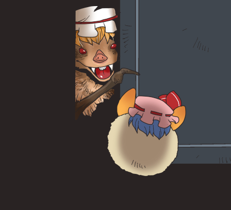 2girls animalization bat_(animal) ectophylla_alba flandre_scarlet flandre_scarlet_(bat) fluffy hat lowres mob_cap multiple_girls onikobe_rin remilia_scarlet remilia_scarlet_(bat) touhou