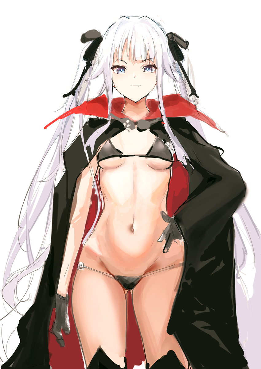 1girl bikini groin highres mato_seihei_no_slave navel porroll swimsuit tagme