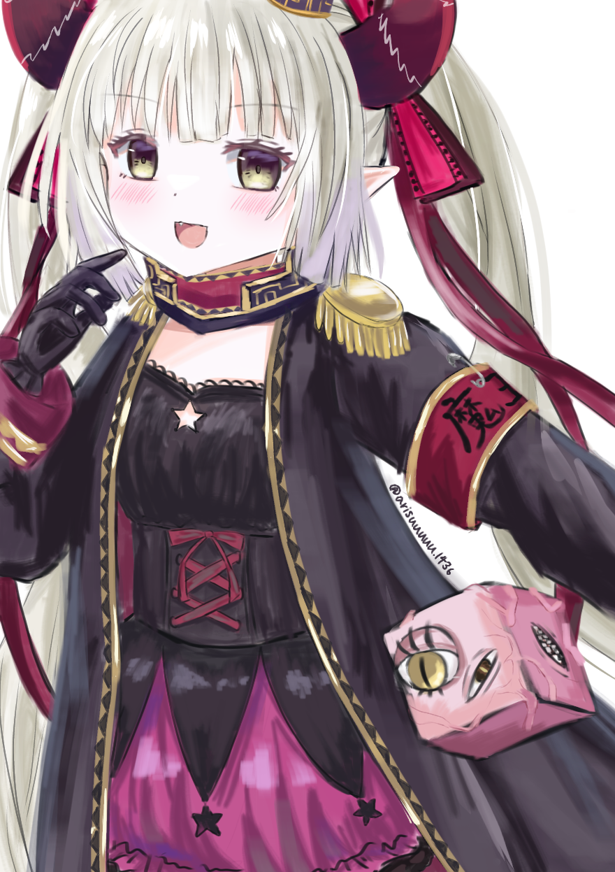 1girl arisuuuuu.1436 demon emma_august highres horns ibispaint_(medium) nijisanji twintails virtual_youtuber