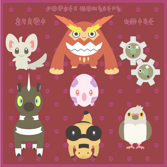 10s bad_id bad_pixiv_id blitzle darmanitan darmanitan_(standard) gen_2_pokemon gen_5_pokemon klink minccino munna nintendo no_humans pidove pokemon pokemon_(creature) pokemon_bw sandile unown unown_a unown_b unown_c unown_e unown_h unown_i unown_k unown_l unown_m unown_n unown_o unown_p unown_r unown_s unown_t unown_w vol vol_(cryolite)