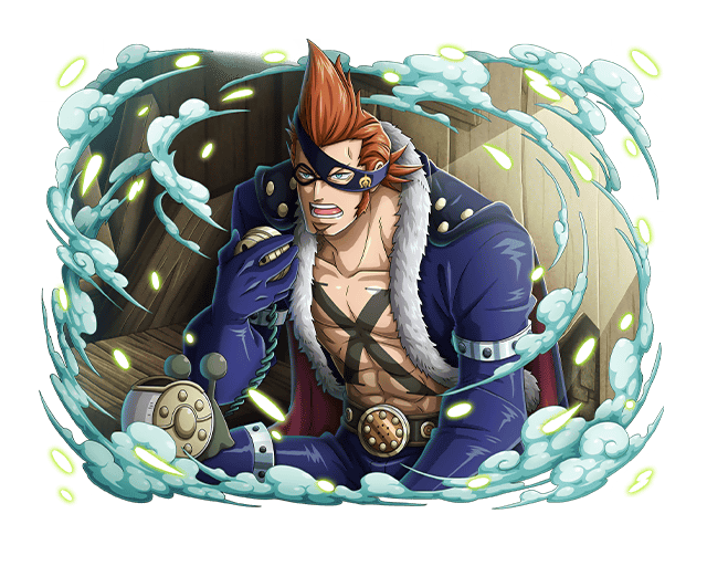 1boy abs cape den_den_mushi facial_hair fur_trim hat holding holding_phone jacket long_sleeves male_focus mask muscular muscular_male official_art one_piece one_piece_treasure_cruise open_clothes open_jacket open_mouth orange_hair pants phone sitting talking_on_phone tattoo x_drake