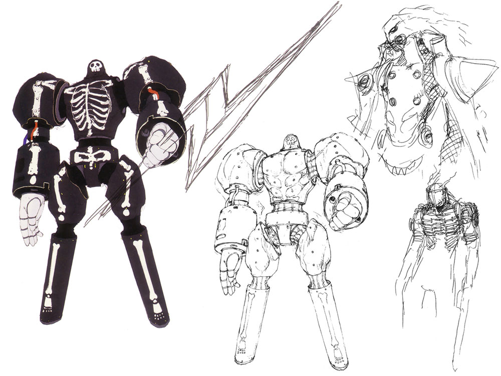 atlus concept_art mecha persona persona_4 robot skull tagme take-mikazuchi