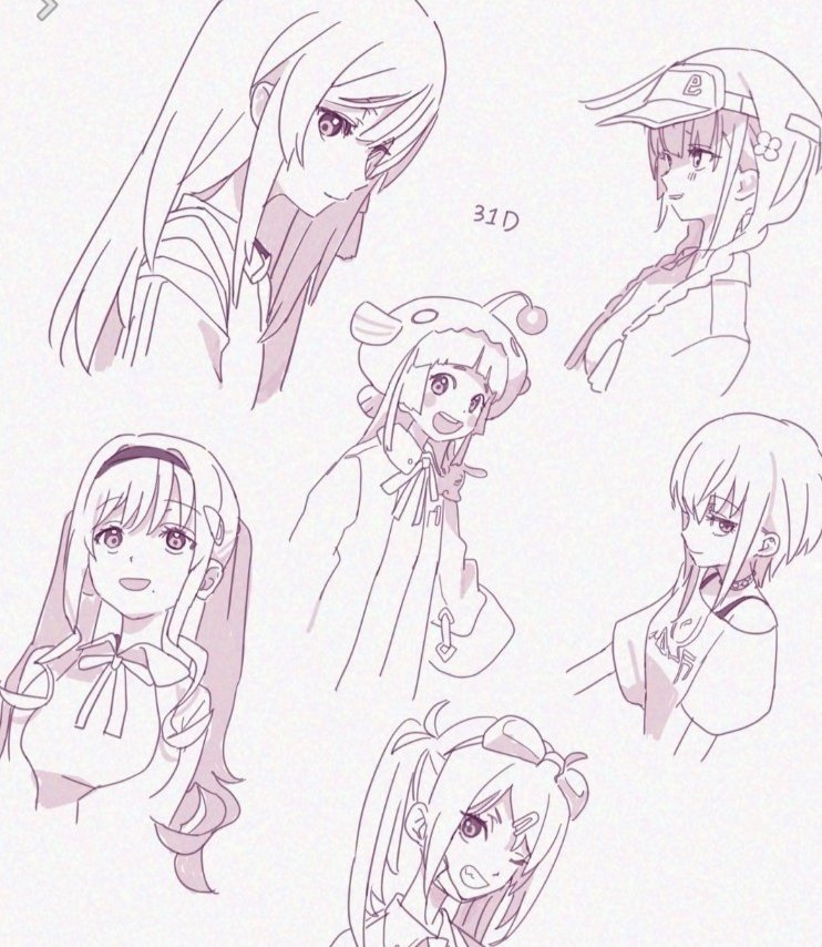 6+girls ahoge anglerfish_costume date_akari fish_hat gas_mask hair_ornament hairband heaven_burns_red ishii_iroha long_hair mask mask_pull mikoto_fubuki mizuhara_aina monochrome multicolored_hair multiple_girls murohushi_risa nikaidou_misato sidelocks sportswear tassel tassel_hair_ornament team_31d_(heaven_burns_red) tennis_uniform vvvv011001