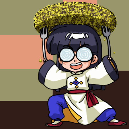 blush mousse_(ranma_1/2) open_mouth ranma_1/2 teeth upper_teeth_only wanta_(futoshi)