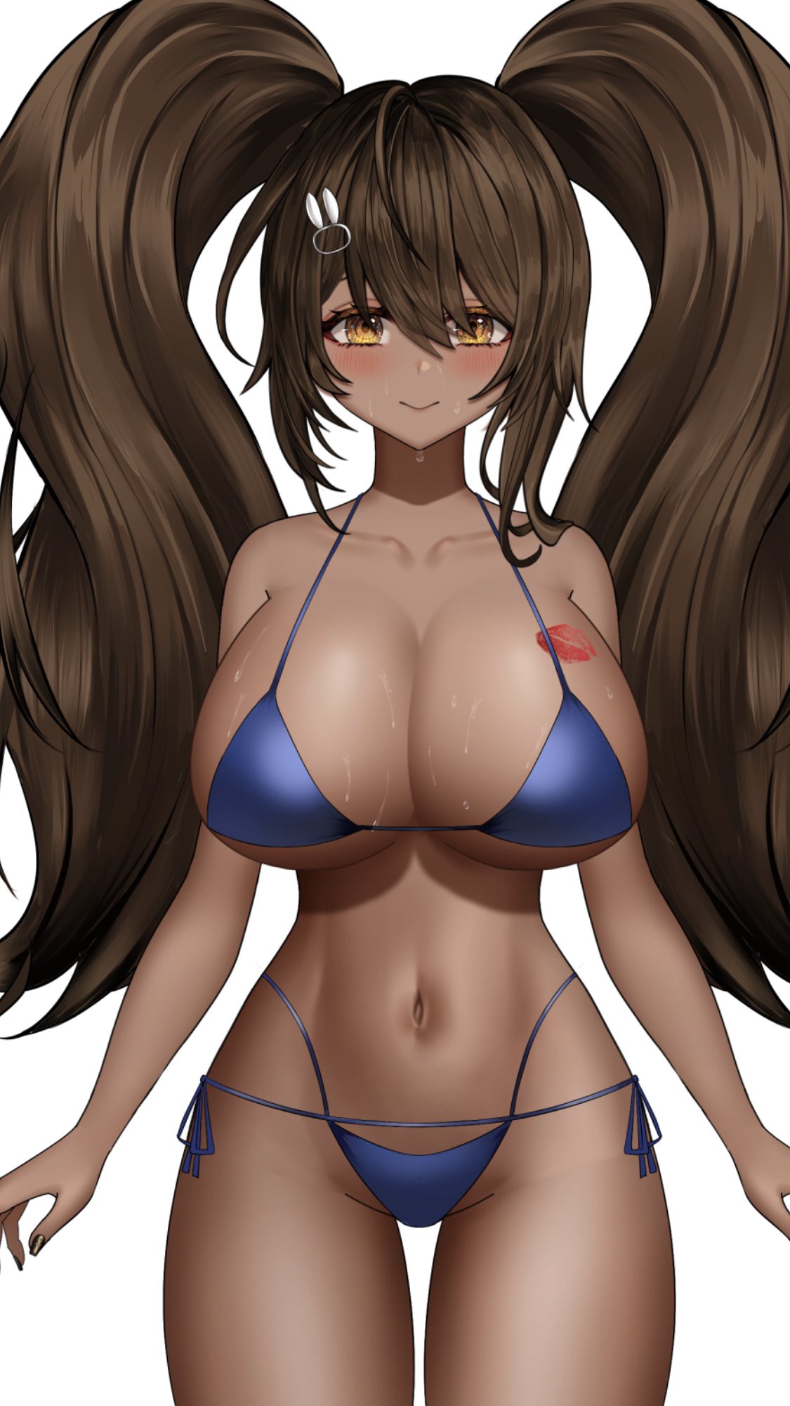 1girl dark-skinned_female dark_skin highres indie_virtual_youtuber tagme trinity_infinity trinity_infinity twintails