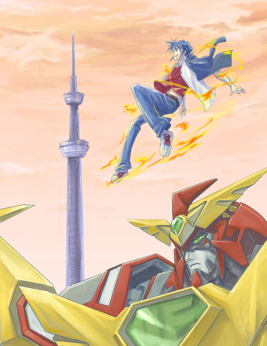 1boy asou_naruto bad_id bad_pixiv_id banpresto compatible_kaiser kouta_azuma male_focus mecha robot solo super_robot_wars super_robot_wars_original_generation super_robot_wars_original_generation_gaiden