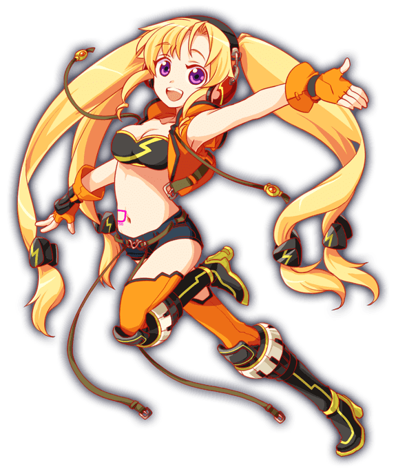 1girl anime_coloring artist_request bandeau bare_arms bare_shoulders belt belt_buckle belted_vest black_bandeau black_boots boots breasts brown_belt buckle collar collarbone collared_vest crash_fever denim drawstring fingerless_gloves full_body game_cg gloves gold_buckle hair_intakes hair_ornament hairclip headphones helena_(crash_fever) high_collar high_heel_boots high_heels knee_boots leg_up lightning_bolt_print lightning_bolt_symbol long_belt medium_breasts micro_shorts midriff narrow_waist navel number_tattoo numbered official_art open_hands open_mouth orange_collar orange_gloves orange_thighhighs orange_vest outline parted_bangs purple_eyes quad_tails red_outline shorts sidelocks skinny solo square square_tattoo tachi-e tattoo teeth thighhighs third-party_source tongue transparent_background upper_teeth_only vest