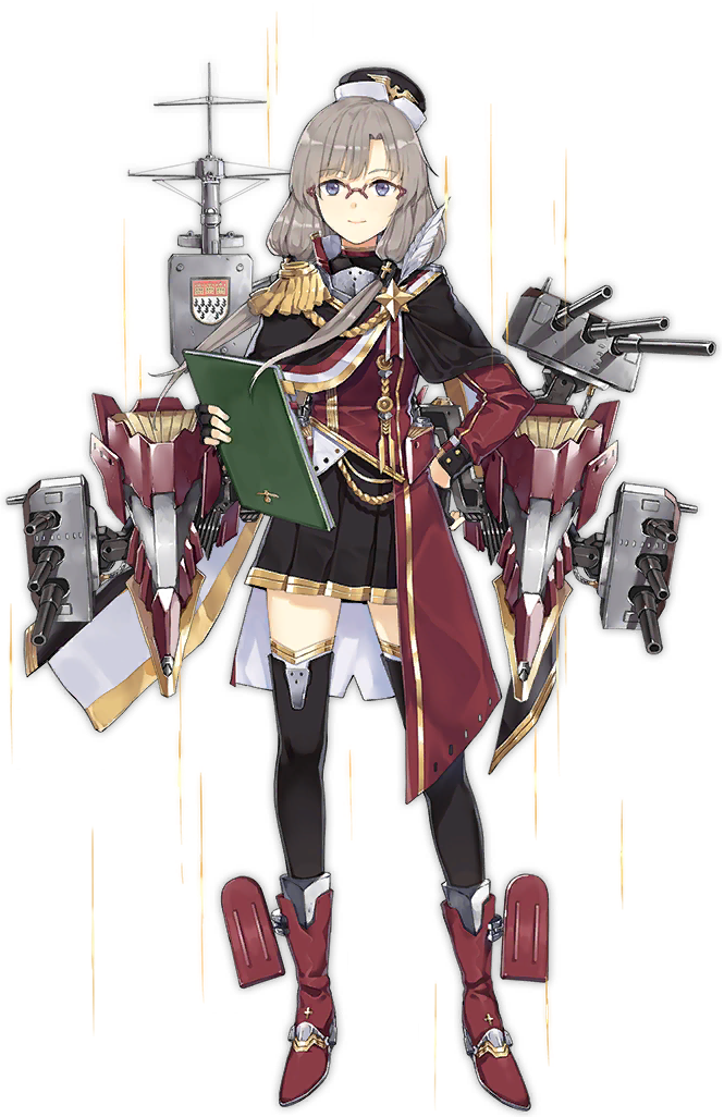1girl aiguillette azur_lane black_capelet black_gloves black_headwear black_skirt black_thighhighs blue_eyes boots capelet epaulettes female_focus fingerless_gloves full_body glasses gloves hand_on_own_hip hao_(patinnko) holding jacket knee_boots koeln_(azur_lane) koeln_(retrofit)_(azur_lane) koln_(azur_lane) long_hair long_sleeves looking_at_viewer low_twintails machinery mast military military_uniform miniskirt official_art pleated_skirt red_boots red_jacket remodel_(azur_lane) rudder_footwear semi-rimless_eyewear ship_turret silver_hair skirt smile solo thighhighs transparent_background twintails zettai_ryouiki