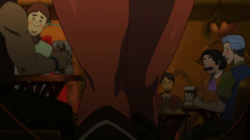 animated animated_gif anime_screenshot ass blush dark-skinned_male dark_skin erza_scarlet erza_scarlet_(bar_altair_waitress)_(fairy_tail) fairy_tail fairy_tail:_dragon_cry furry furry_female huge_ass mainkore multiple_boys rabbit rabbit_girl red_fur thick_thighs thigh_expansion thighs third-party_edit walking