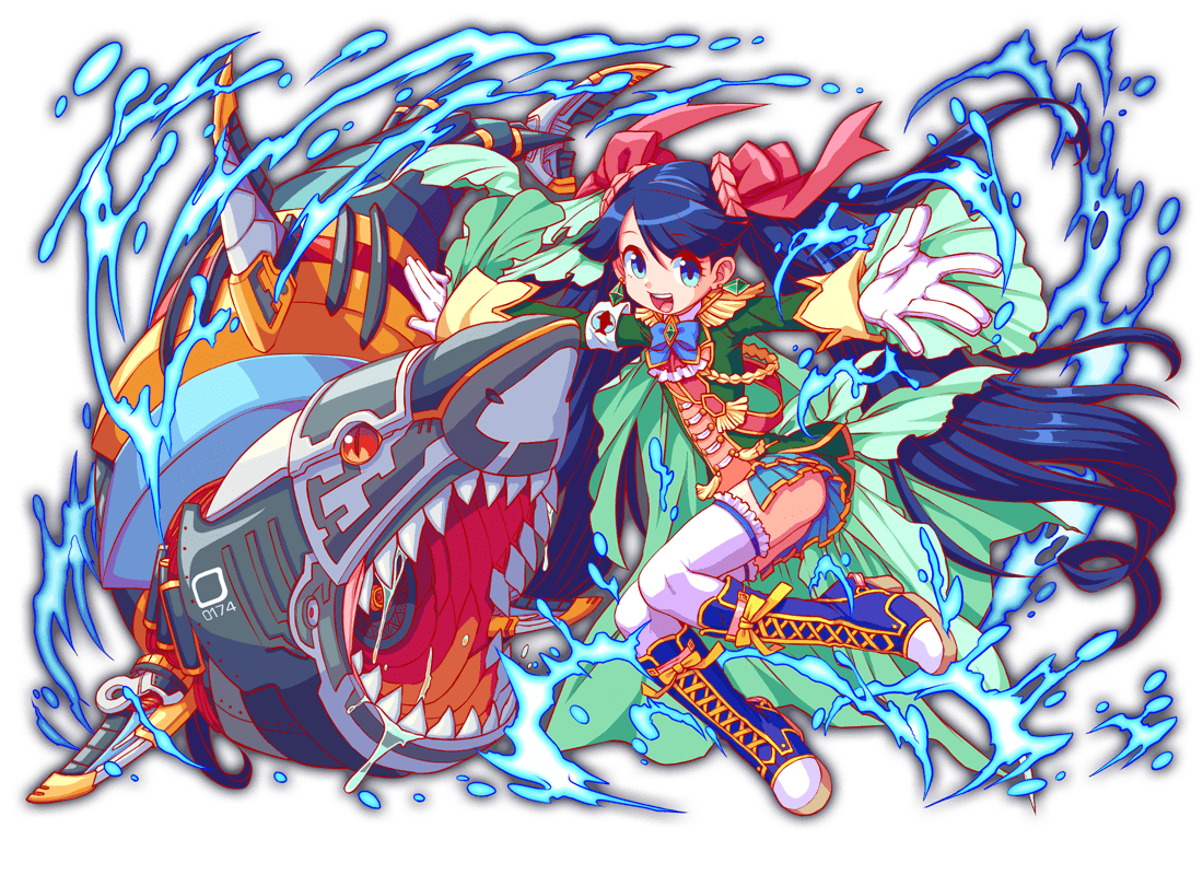 ahoge aiguillette alternate_costume alternate_eye_color animal_print anime_coloring aqua_bow aqua_bowtie aqua_eyes aqua_skirt armband artist_request ascot belt belt_buckle blue_footwear blue_outline blue_stripes blunt_bangs boot_straps boots bow bowtie brooch buckle buttons chain circle_print collar collared_jacket collared_shirt colored_sclera crash_fever curly_ends earrings epaulettes flat_chest footwear_bow formal_clothes forneus_(crash_fever) frilled_sleeves frills full_body game_cg gem gloves gold_buttons gold_chain green_collar green_gemstone green_jacket green_sleeves hair_bow half-skirt hand_on_own_hip horizontal-striped_thighhighs jacket jewelry knee_boots knees_together_feet_apart lace-up_boots layered_skirt long_hair long_sleeves looking_at_viewer military_jacket military_uniform miniskirt non-humanoid_robot number_print numbered official_alternate_costume official_alternate_eye_color official_art open_mouth orange_ascot orange_sash outline parted_hair pink_belt platform_footwear platform_heels pleated_skirt pointing pointing_at_viewer red_eyes red_outline red_sclera robot robot_animal saliva shark shark_print sharp_teeth shirt shoes single_horizontal_stripe skindentation skirt sleeve_cuffs sleeves_past_wrists slit_pupils smile square square_print straight_hair striped_clothes striped_thighhighs tachi-e tassel teeth thighhighs third-party_source transparent_background undershirt upper_teeth_only very_long_hair very_long_sleeves water_drop white_armband white_collar white_gloves white_shirt white_thighhighs white_trim white_undershirt wide_sleeves wing_collar yellow_bow yellow_sleeve_cuffs yellow_trim zettai_ryouiki