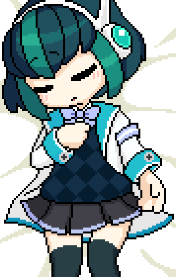 1boy 1girl after_vaginal aftersex akai_(ugokashitari) animated animated_gif bar_censor black_thighhighs blush bow bowtie censored character_request closed_eyes closed_mouth commentary_request cum cum_in_pussy cum_overflow fertilization green_eyes green_hair hetero impregnation loli lying makina_(taiko_no_tatsujin) on_back open_mouth ovum panties penis pixel_art purple_bow purple_bowtie rape saliva sex sleeping striped_clothes striped_panties taiko_no_tatsujin tears thighhighs underwear undressing_another vaginal