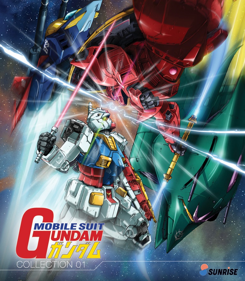 battle energy_sword box_art damaged earth_federation elmeth energy energy_cannon g-fighter gelgoog_s_char_custom gundam logo mecha mobile_suit_gundam motion_blur official_art robot roundel rx-78-2_gundam scan science_fiction shield space spacecraft spoilers star_(sky) star_(symbol) starfighter starry_background sunrise_(company) zeon