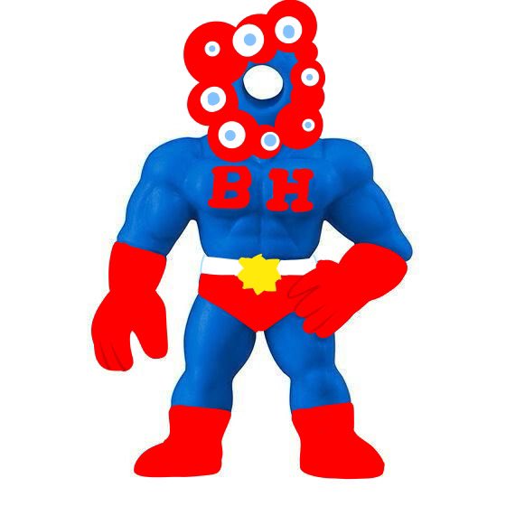 1boy 2025 artist_request black_hole_(kinnikuman) expo2025 full_body fusion gloves kinnikuman monster_boy myaku-myaku no_humans pectorals red_gloves standing white_background wrestling_outfit