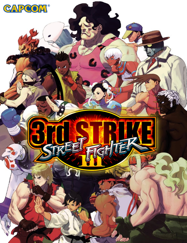 akuma_(street_fighter) alex_(street_fighter) capcom chun-li dark-skinned_female dark_skin dougi dudley elena_(street_fighter) hugo_andore ibuki_(street_fighter) ikeno_daigo karate_gi ken_masters ninja makoto_(street_fighter) muscular muscular_male necro_(street_fighter) ninja official_art q_(street_fighter) remy_(street_fighter) ryu_(street_fighter) sean_matsuda street_fighter street_fighter_iii_(series) twelve_(street_fighter) urien yang_lee yun_lee