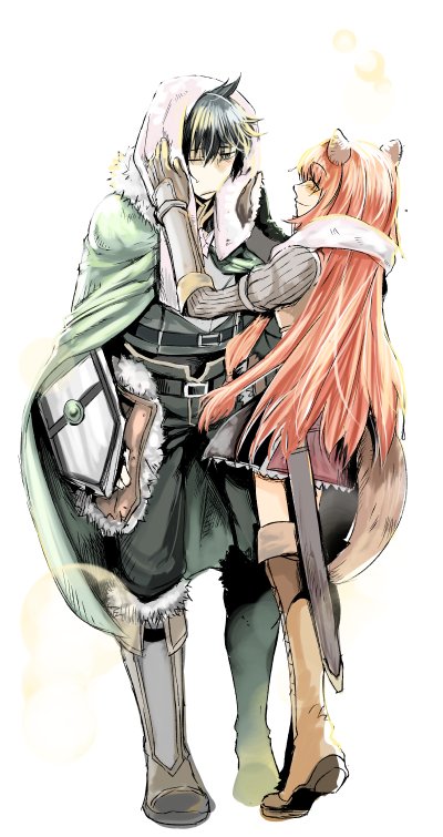 1boy 1girl animal_ear_fluff animal_ears arm_shield armor belt black_belt black_boots black_dress black_hair black_pants black_shirt blush boots breastplate breasts brown_boots brown_hair brown_shirt child cloak closed_eyes closed_mouth collared_shirt commentary_request dress drying drying_another&#039;s_hair drying_hair elbow_gloves facing_down frown full_body fur-trimmed_armor fur-trimmed_boots fur-trimmed_cloak fur-trimmed_gloves fur_trim gloves green_cloak green_eyes grey_dress hand_up high_collar iwatani_naofumi knee_boots layered_dress long_hair long_sleeves looking_at_another looking_down messy_hair metal_arm_cuffs metal_hair_tubes metal_wrist_cuffs momojiri2002 one_eye_closed open_mouth pants protecting raccoon_ears raccoon_girl raccoon_tail rain raphtalia red_dress scabbard sheath sheathed shirt short_dress short_hair short_sleeves simple_background small_breasts smile tail tassets tate_no_yuusha_no_nariagari thigh_boots towel towel_around_neck two-tone_dress variant_set wet wet_hair white_background