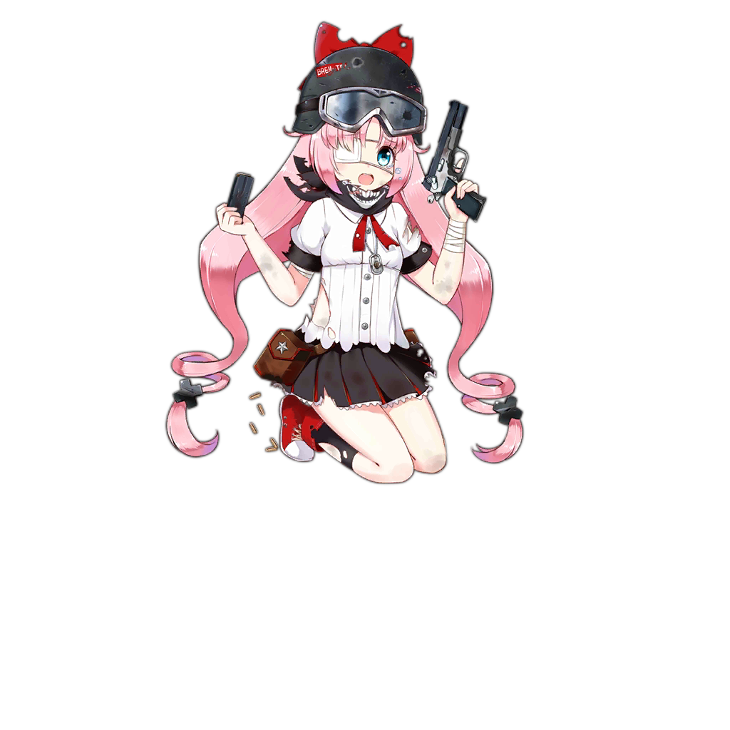 10mm_auto 1girl adjusting_scarf ammunition belt_pouch black_socks blue_eyes bow bren_ten bren_ten_(girls&#039;_frontline) bullet dog_tags dornaus_&amp;_dixon_enterprises flag_print full_body girls&#039;_frontline goggles goggles_on_headwear grey_background gun hair_bow hair_ornament handgun handgun_cartridge helmet lin_da_bi long_hair looking_at_viewer magazine_(weapon) multicolored_shoes neckerchief norma_precision official_art pink_hair pistol pistol_cartridge pouch red_shoes scarf shirt shoes simple_background skirt socks solo standing thighs torn_clothes torn_neckerchief torn_shirt torn_skirt transparent_background twintails twitter_username two-tone_shoes very_long_hair weapon white_shoes