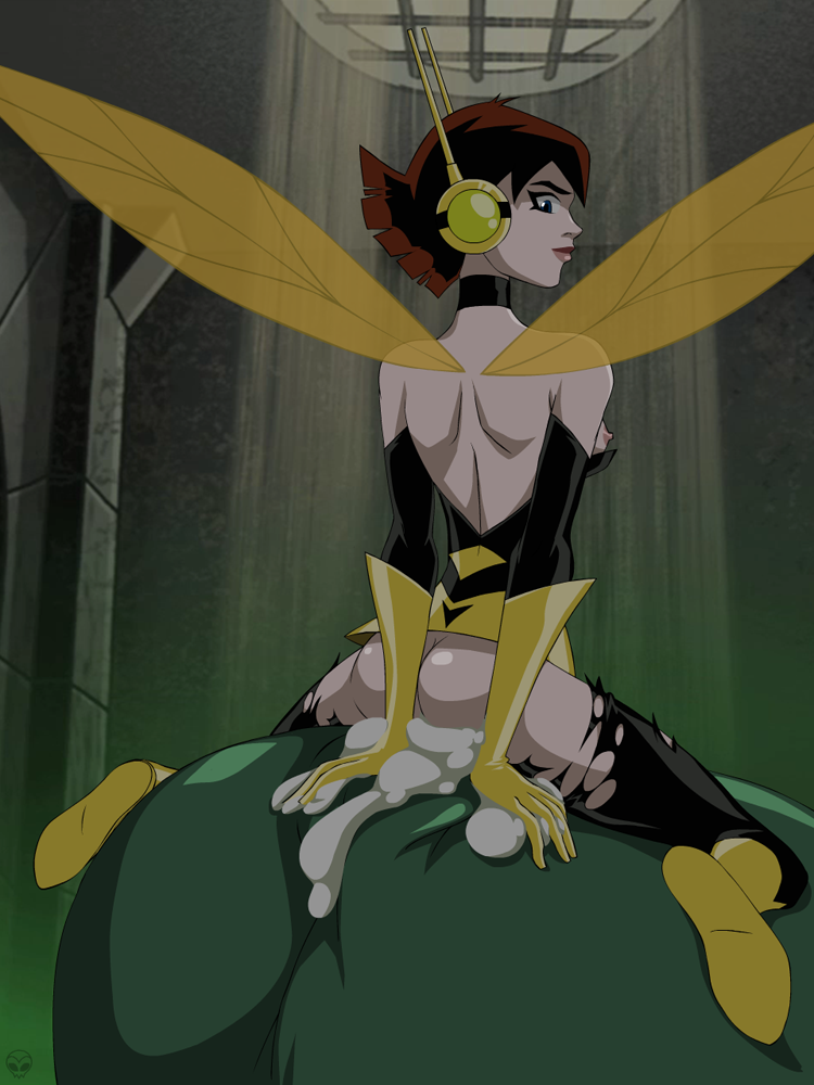 cum cum_in_pussy mini_person minigirl nipple_slip nipples tagme wasp_(marvel) zone_(artist)