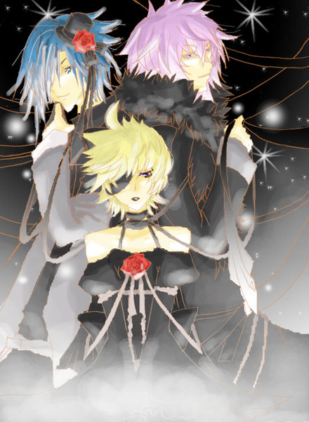 imitation_black_(vocaloid) kingdom_hearts marluxia parody roxas trap vocaloid zexion
