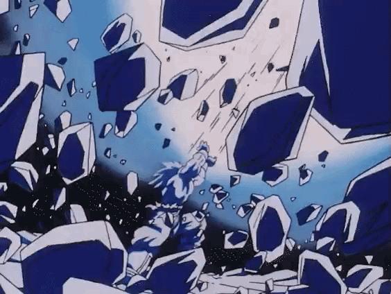 animated animated_gif powering_up destruction dragon_ball dragonball_z energy impact_frame kaioken kamehameha_(dragon_ball) muscular muscular_male powering_up son_goku tagme