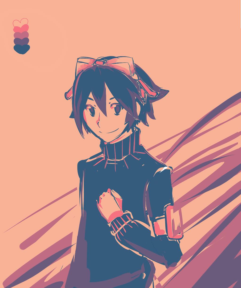 1boy digimon highres looking_at_viewer male_focus short_hair smile solo taiga_(digimon)