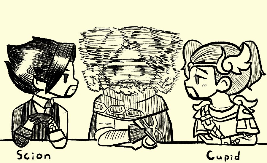 3boys afterimage boy_sandwich cassidy_(overwatch) character_request clone confused cupid_hanzo deformed elbows_on_table facial_hair greco-roman_clothes greyscale hanzo_(overwatch) interlocked_fingers magical_boy male_focus meme monochrome monolith_haniwa multiple_boys mustache official_alternate_costume overwatch overwatch_2 own_hands_together parody profile sandwiched scion_hanzo short_hair solid_oval_eyes sparse_arm_hair spinning_head the_weaker_sex_1_(gibson) thick_eyebrows yaoi