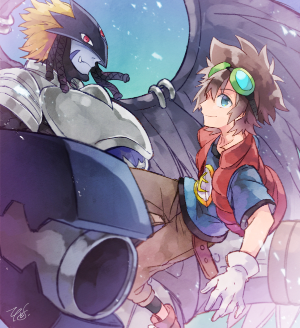 beelzebumon_(digimon_xros_wars) digimon digimon_xros_wars kudou_taiki