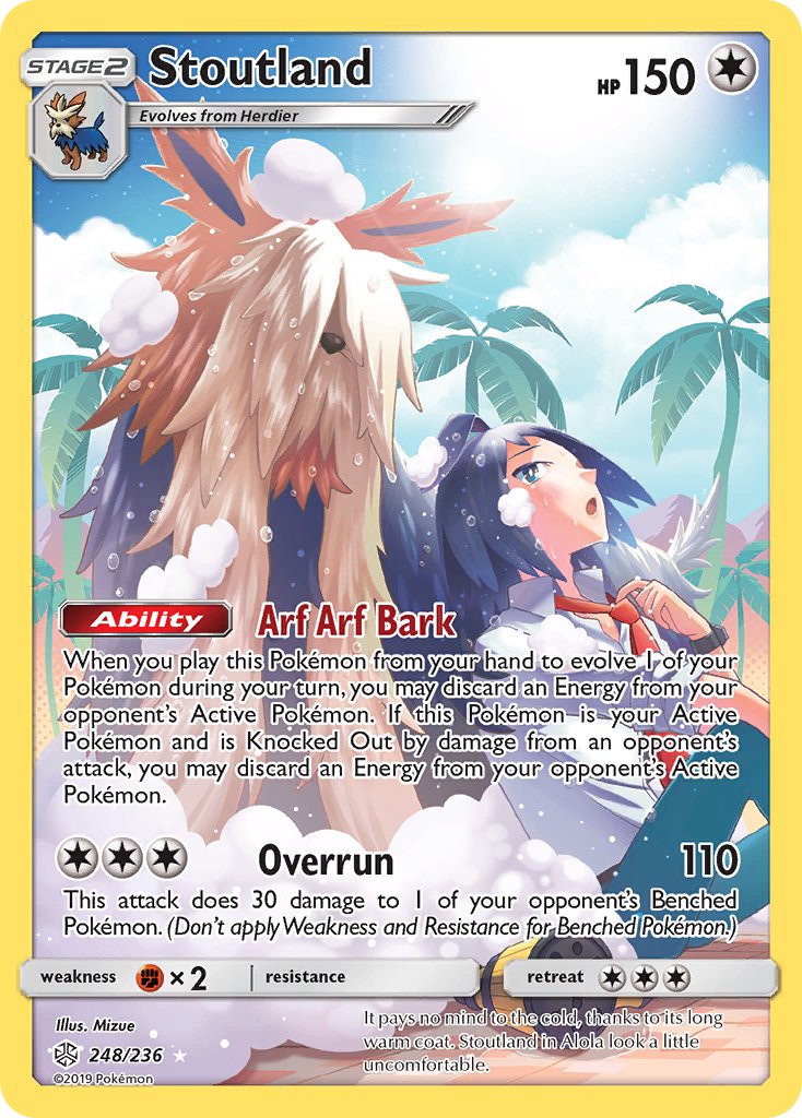 1boy :o artist_name black_hair blue_pants blue_sky card_(medium) character_name cheren_(pokemon) cloud collared_shirt company_name copyright_name copyright_notice day english_text gen_5_pokemon hair_over_eyes herdier mizue necktie nintendo official_art open_mouth outdoors palm_tree pants pokemon pokemon_(creature) pokemon_bw2 pokemon_card pokemon_tcg red_necktie shirt sitting sky soap_bubbles stoutland sun third-party_source trading_card tree wet white_shirt