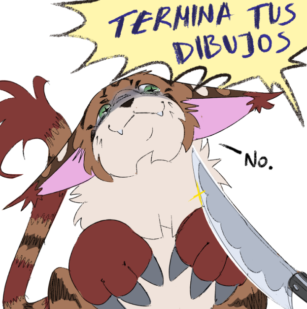 cat digimon gloves green_eyes knife knife_cat_(meme) meme mikemon tail